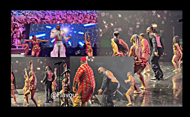 Bright Chimezie, Falz, Phyno others perform at Flavour’s OVO Arena concert [VIDEO]