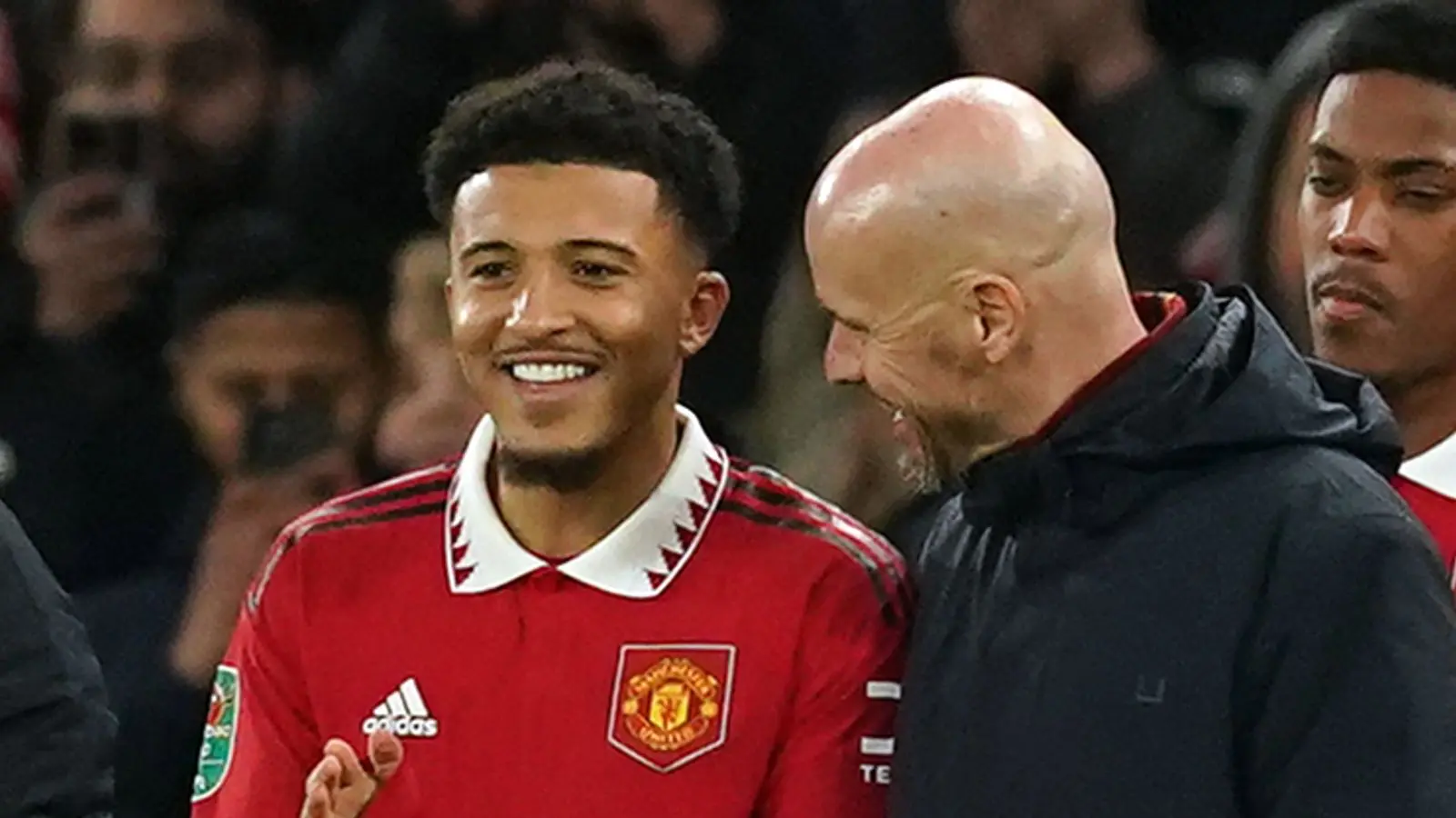 EPL: Ten Hag hints at new position for Sancho