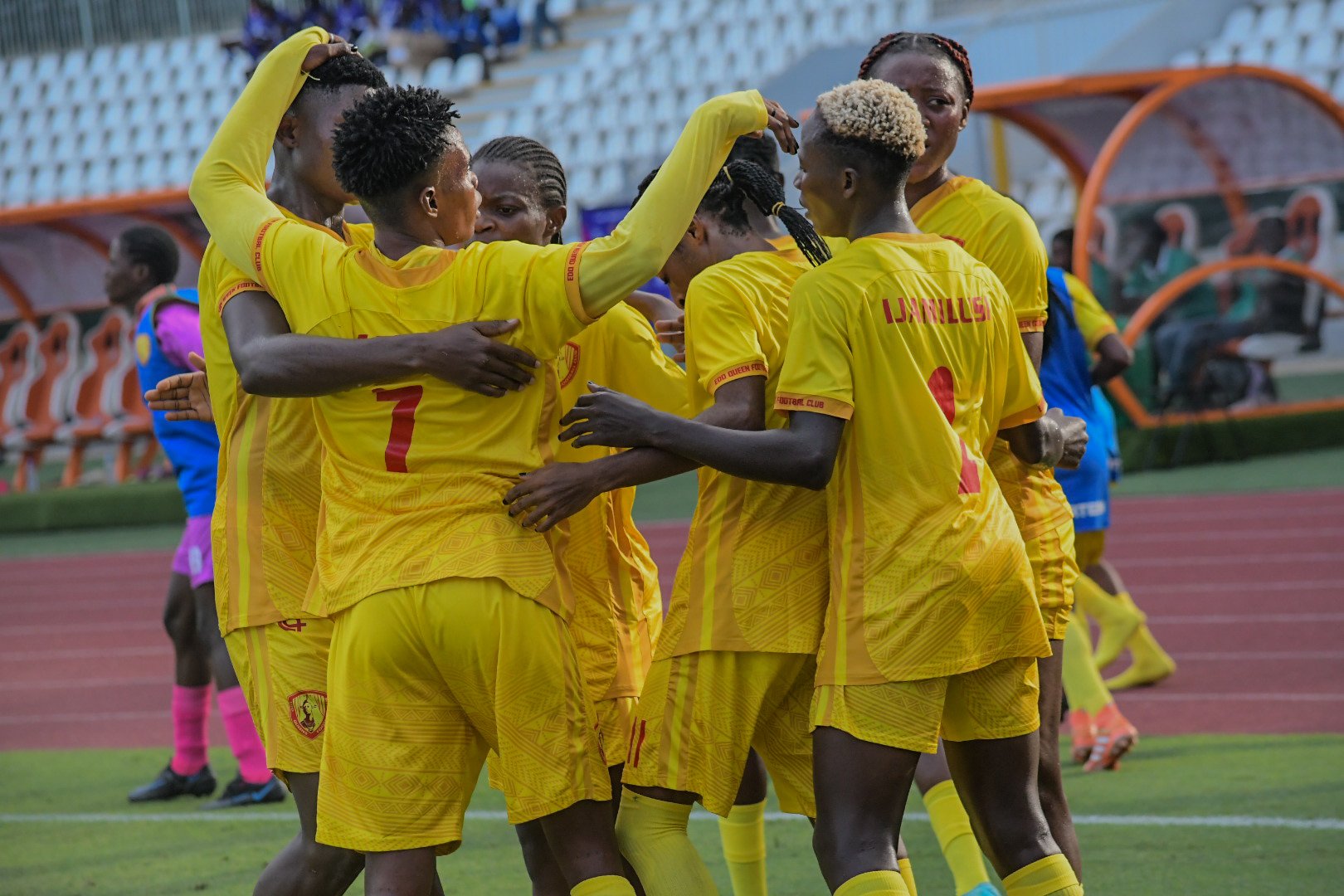 CAFWCLQ: Edo Queens  Thrash Ainonvi FC To Win Title