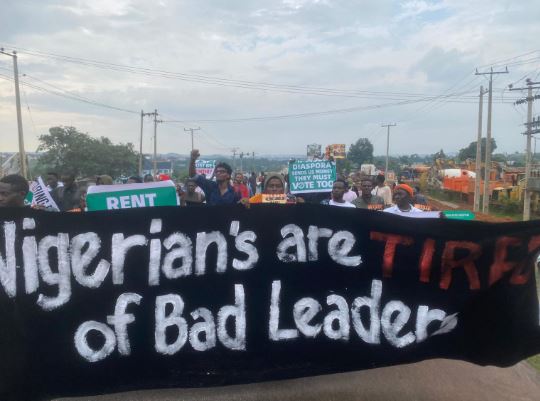 EndBadGovernance Protesters Commence One Million-Man Protest in Abuja [Video]