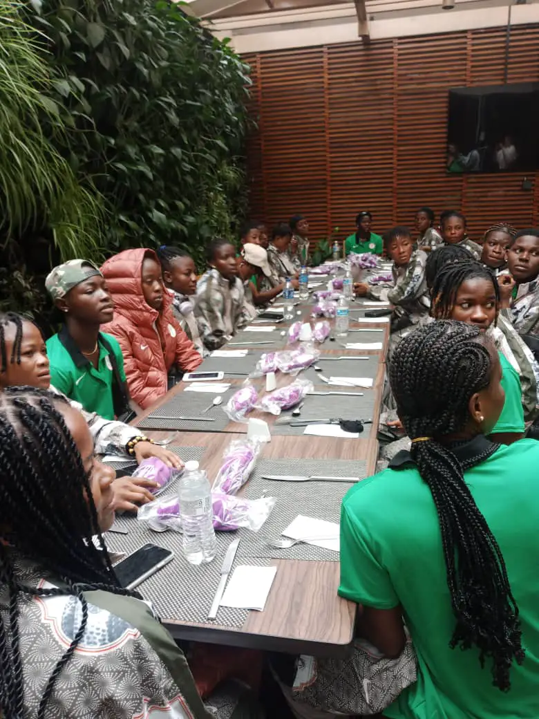 Colombia 2024: Falconets Settle Down In Wyndhad Hotel Ahead Korea Clash