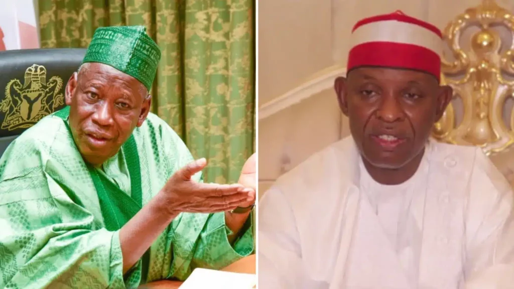 Ganduje Accuses Gov Yusuf Of Sponsoring Violent Protest In Kano To Undermine Tinubu Gov't