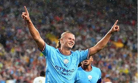 Haaland fires hat-trick as Man City defeats Ipswich