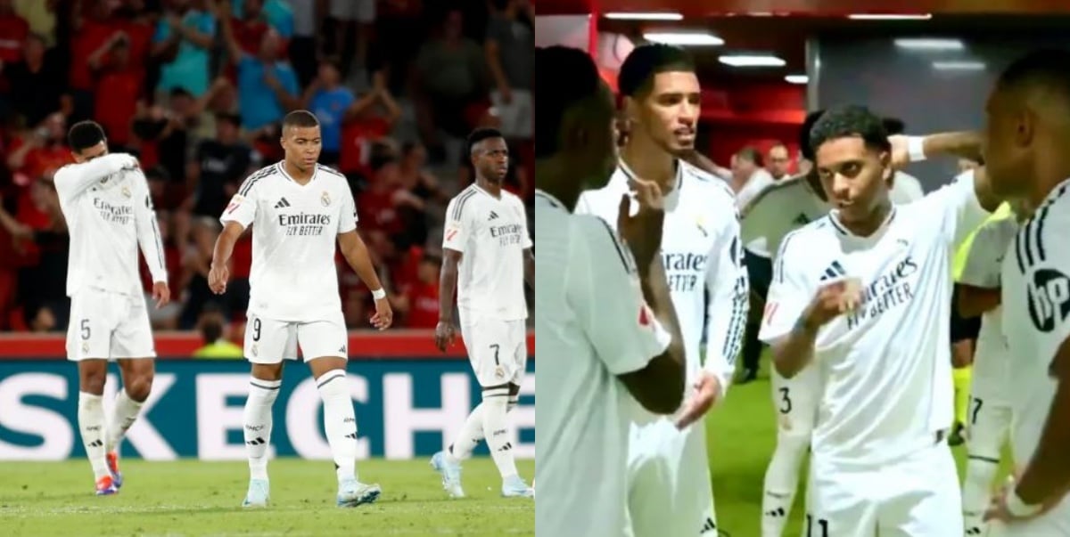 Jude Bellingham seen instructing Mbappe, Vinicius, Rodrygo during Madrid vs Mallorca