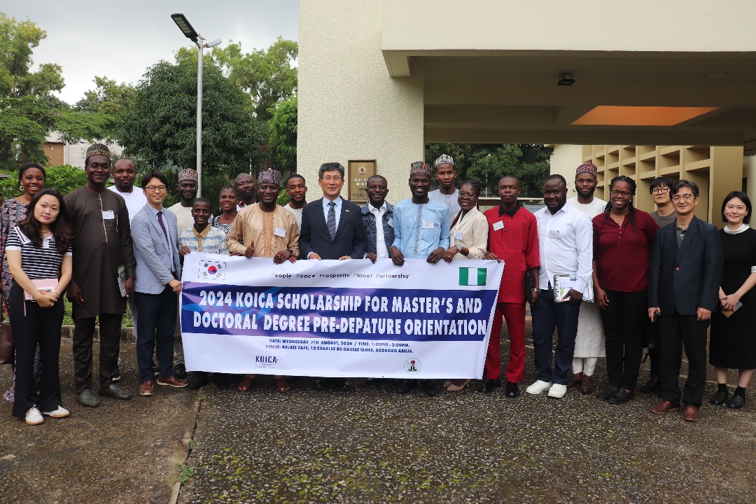 KOICA Awards Scholarship To 14 Nigerian Scholars To Study In S/Korea