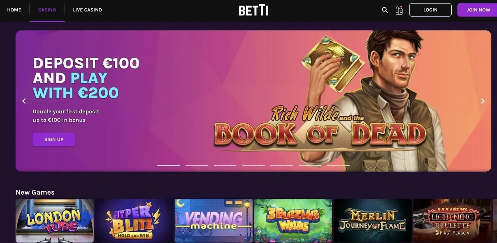 List Of Best Betti Sister Casinos