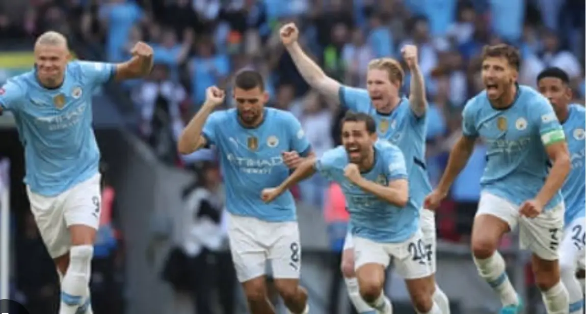 Man City Beat Man United On Penalties To Win Community Shield