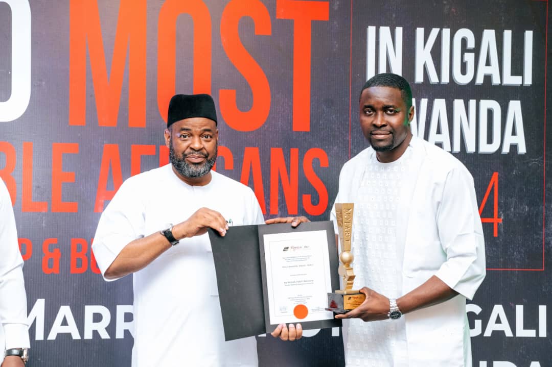 Melody Fidel Receives 'Africa Inspiring Impact Maker' Award In Kigali