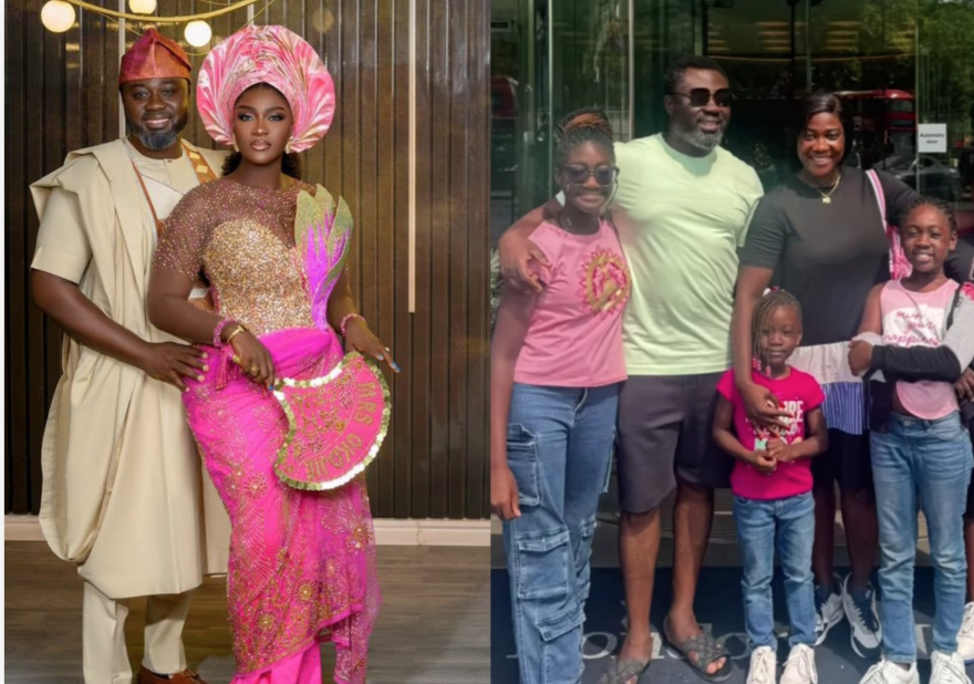 Mercy Johnson celebrate 13 years wedding anniversary with husband, Prince Okojie