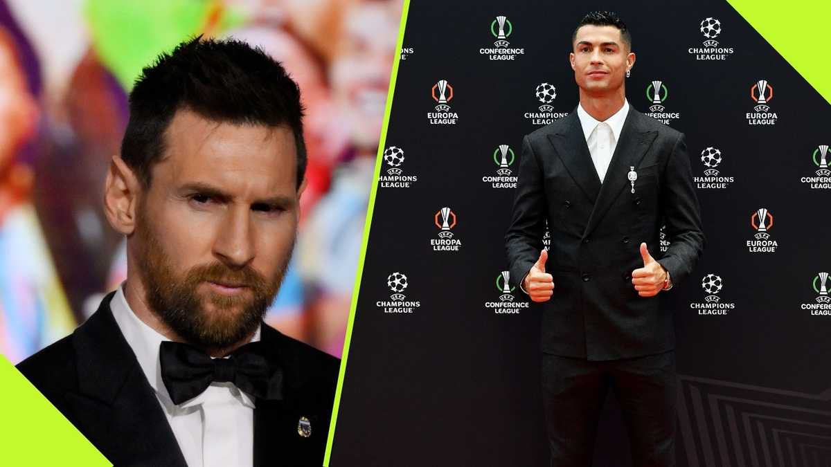 “Messi Can Only Dream of This Aura”: Fans Hail Ronaldo’s Hot Red Carpet Look for UCL Draw