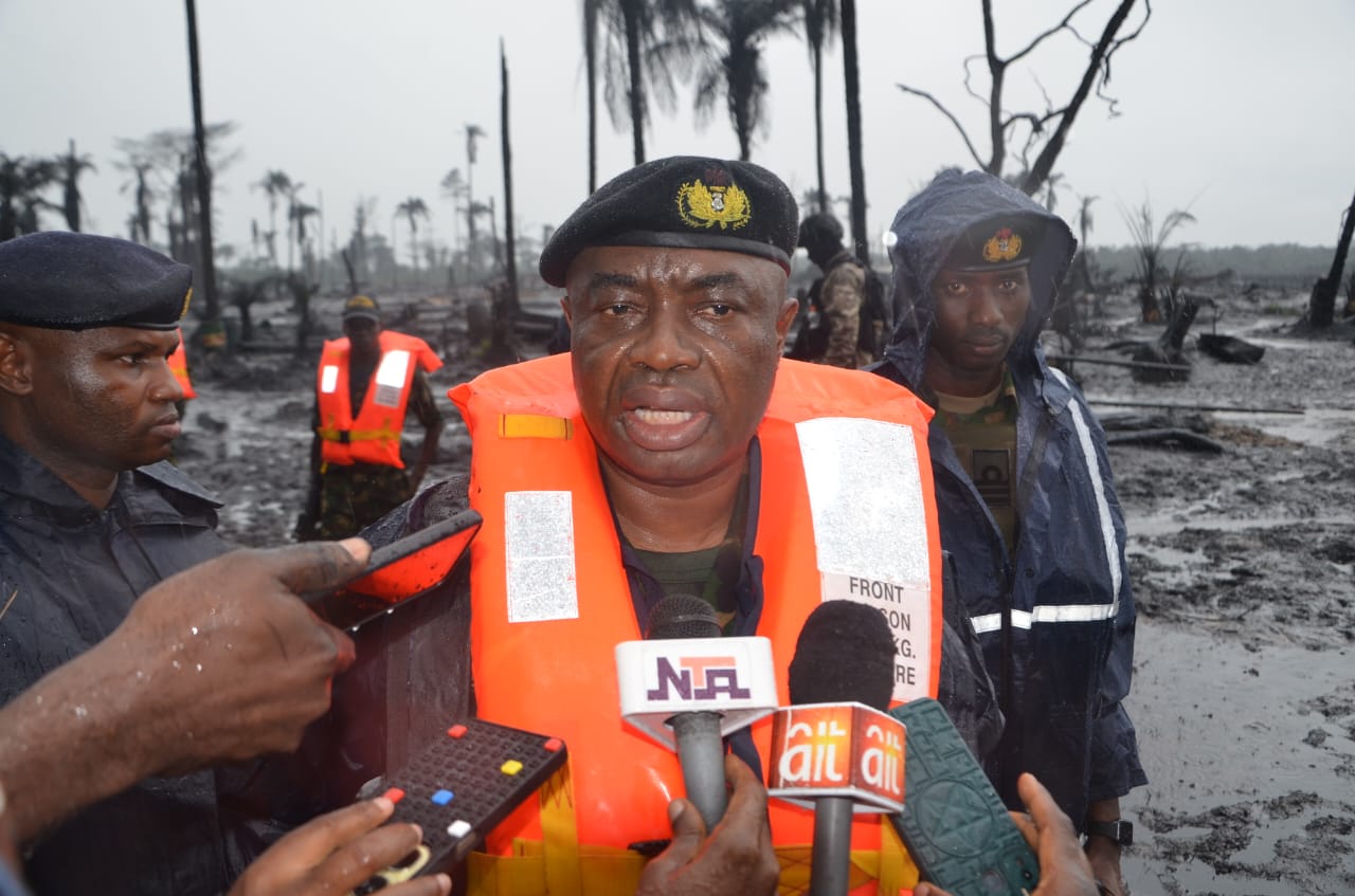 Navy Uncovers Massive Illegal Refinery In Rivers