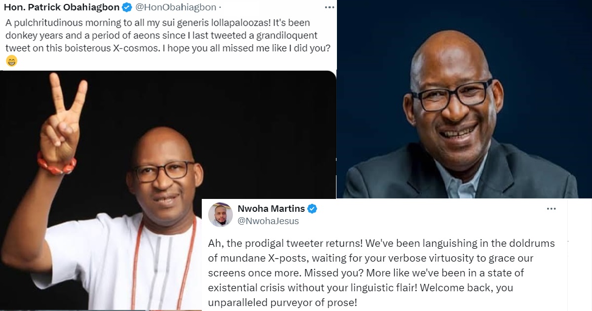 Netizens jubilate as Hon Patrick announces return to social media and teach them 'Queens' grammar