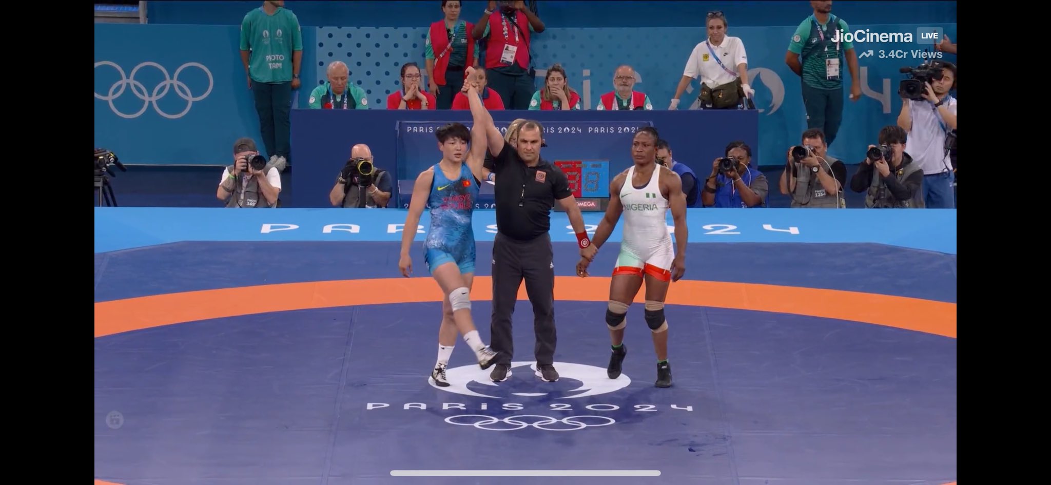 Paris 2024  Women’s Wrestling: Oborodudu Falters, To Battle For Bronze