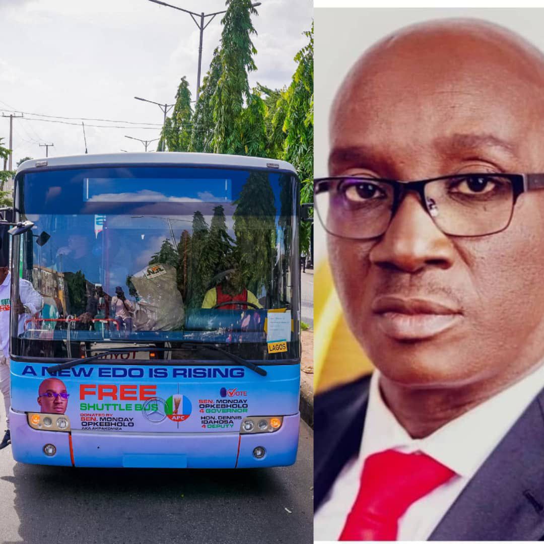 Okpebholo Donates 2 Luxury Buses To Ease Transportation Burden Of Edo South Constituents