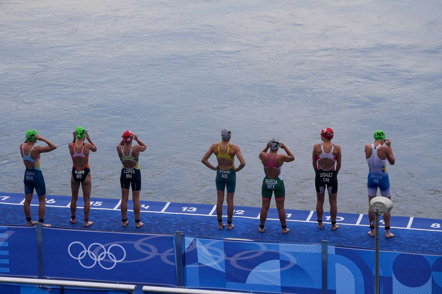 Olympic Triathletes Brace for E. Coli