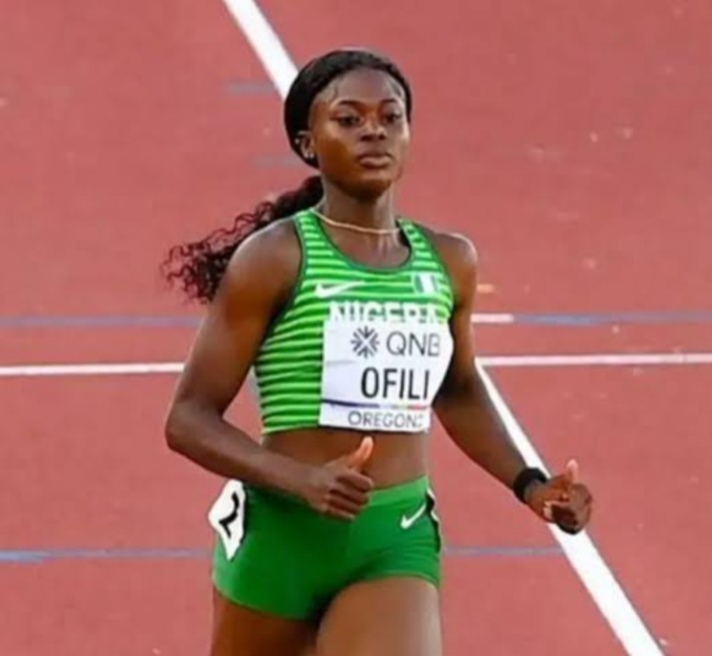 Paris 2024: Favoured! Ofili wins heat, qualifies for 200m semi final