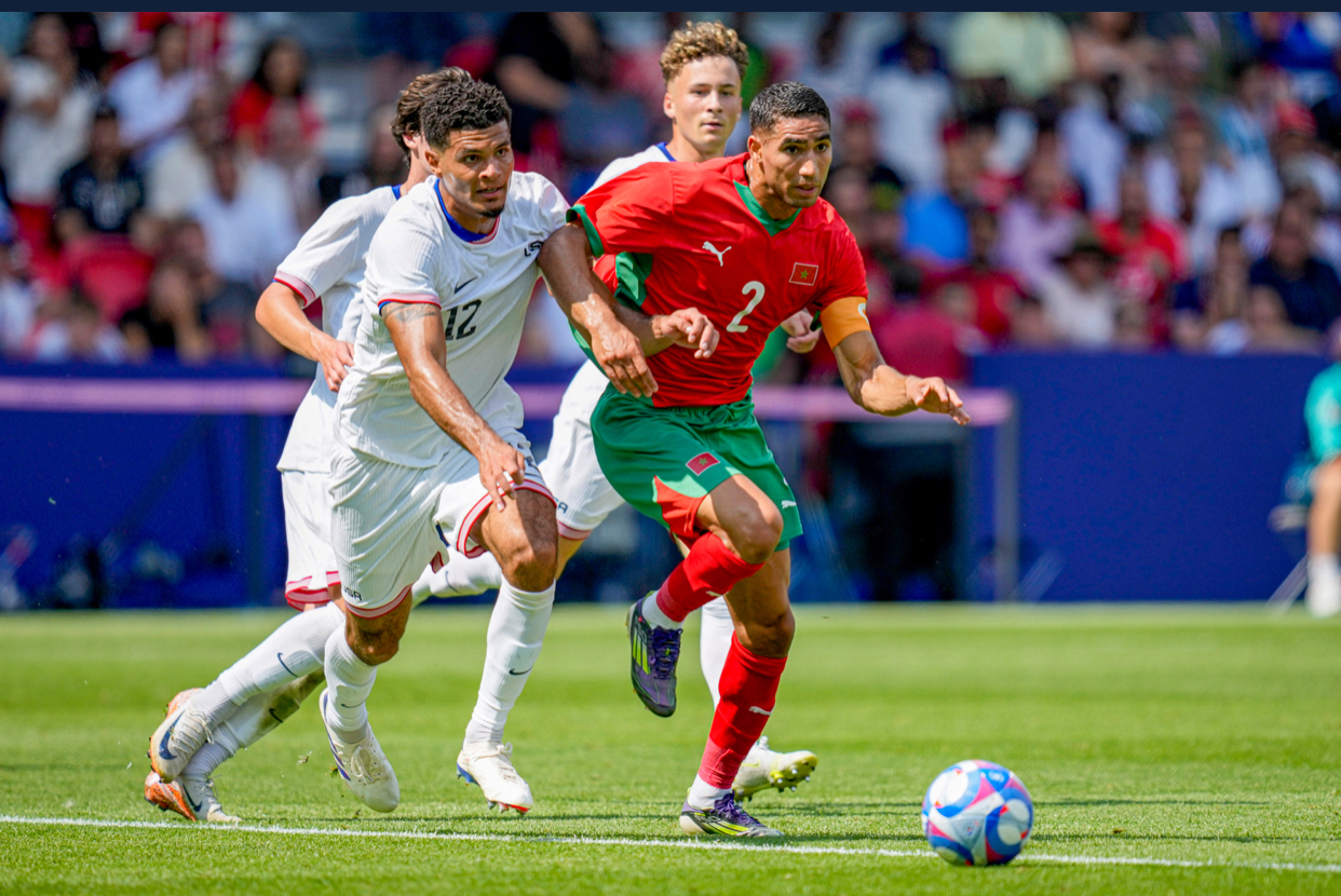 Paris 2024 Men’s Football: Morocco Thrash USA 4-0 To Reach Semi-finals