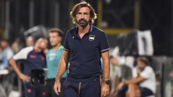 Pirlo sacked as Sampdoria manager