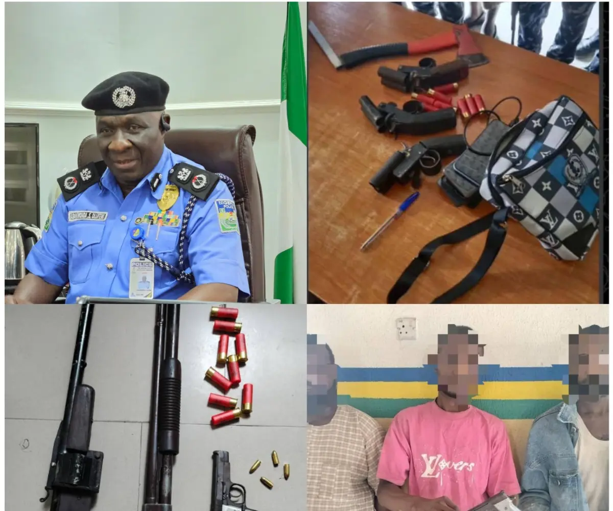 Police arrest kidnappers, cultists, recover weapons in Delta