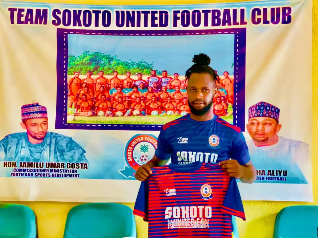 Sokoto United complete Christopher Ododo’s signing