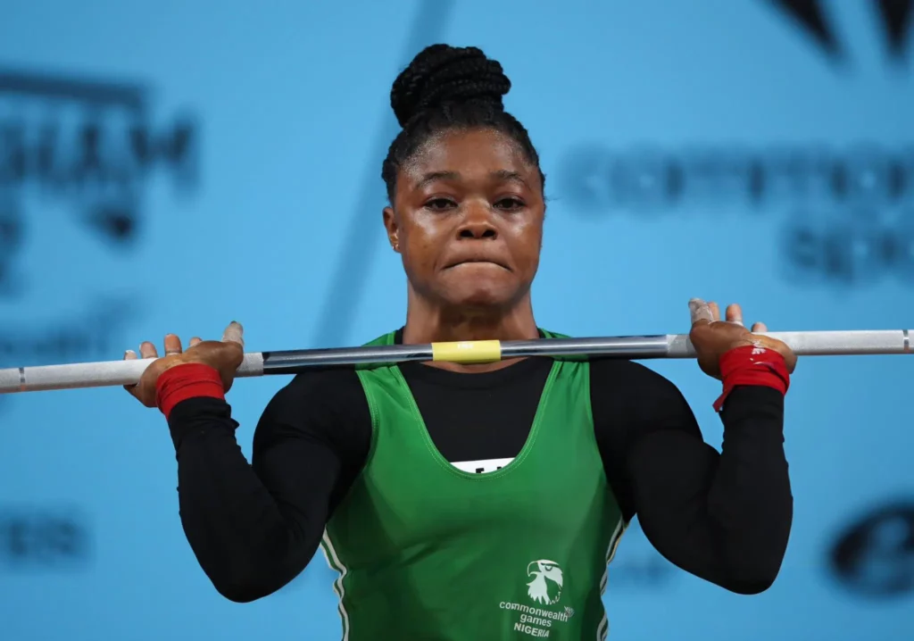 Team Nigeria's Rafiatu Lawal Misses Out On 59kg Weightlifting Medal