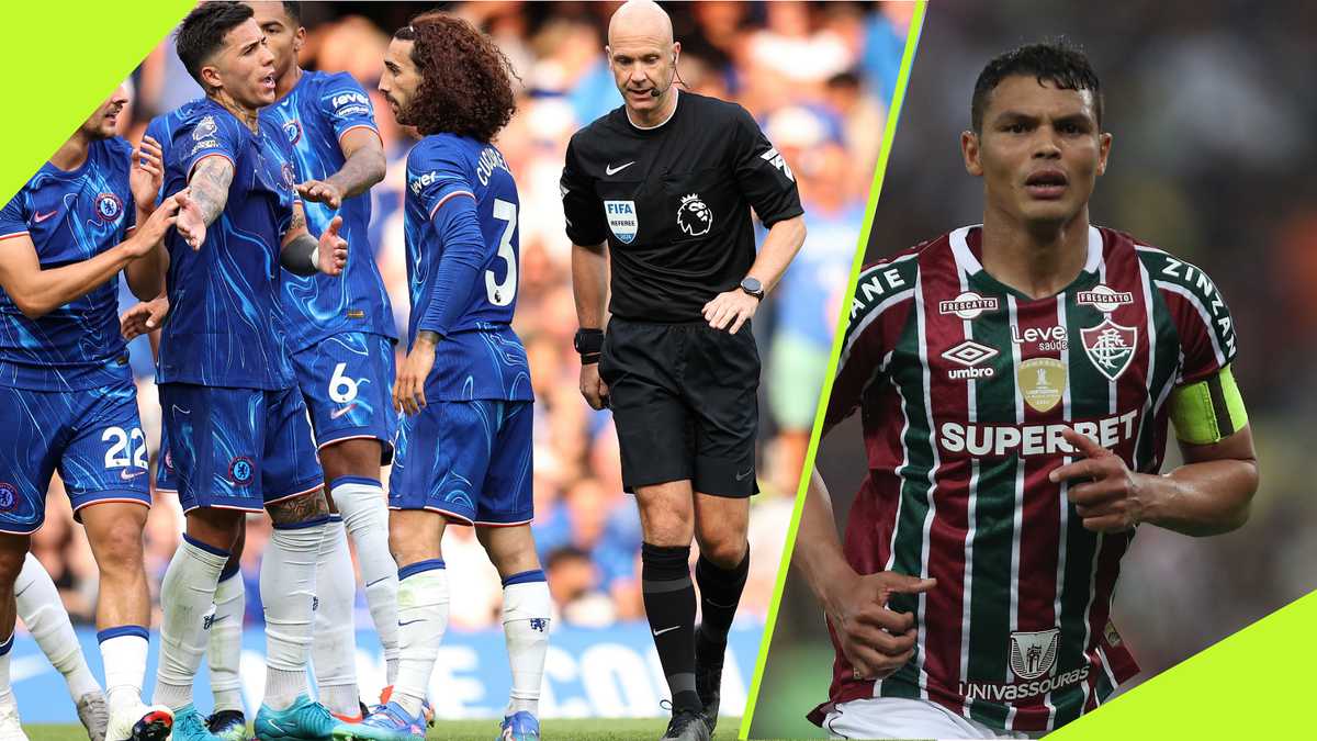 Thiago Silva Slams Anthony Taylor After Watching Chelsea Lose to Man City