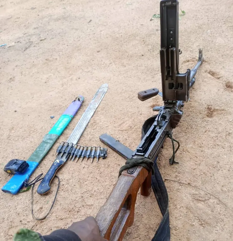 Troops eliminate nine terrorists, seize machine gun, AK-47 rifles in Kaduna