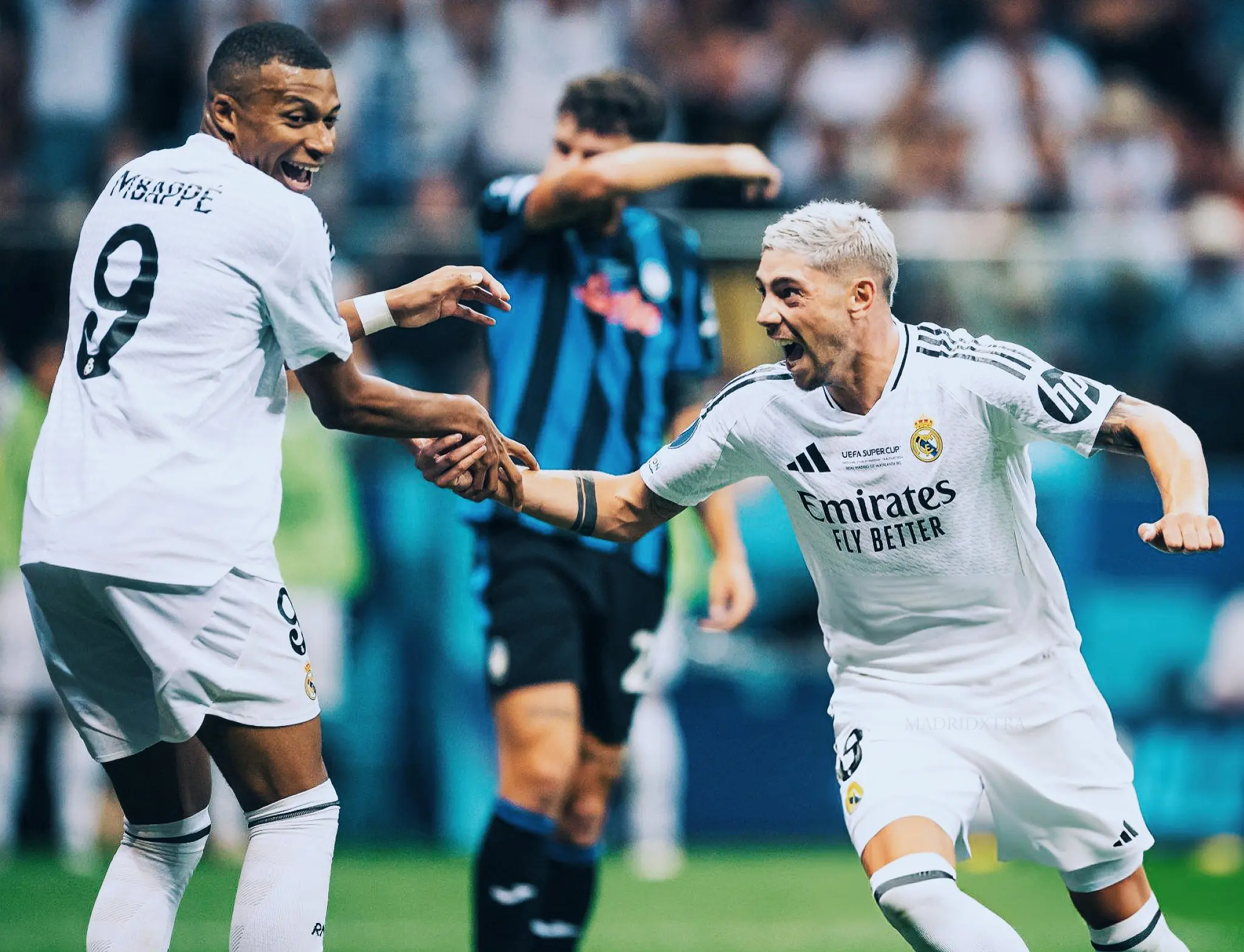 UEFA Super Cup: Mbappe scores as Real Madrid defeat Atalanta 2-0