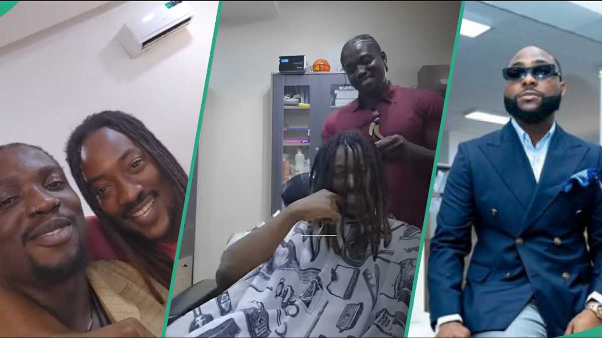 VDM Pampers Dammy Krane in His Salon As He Makes His Hair After Fight With Davido: “More Love”