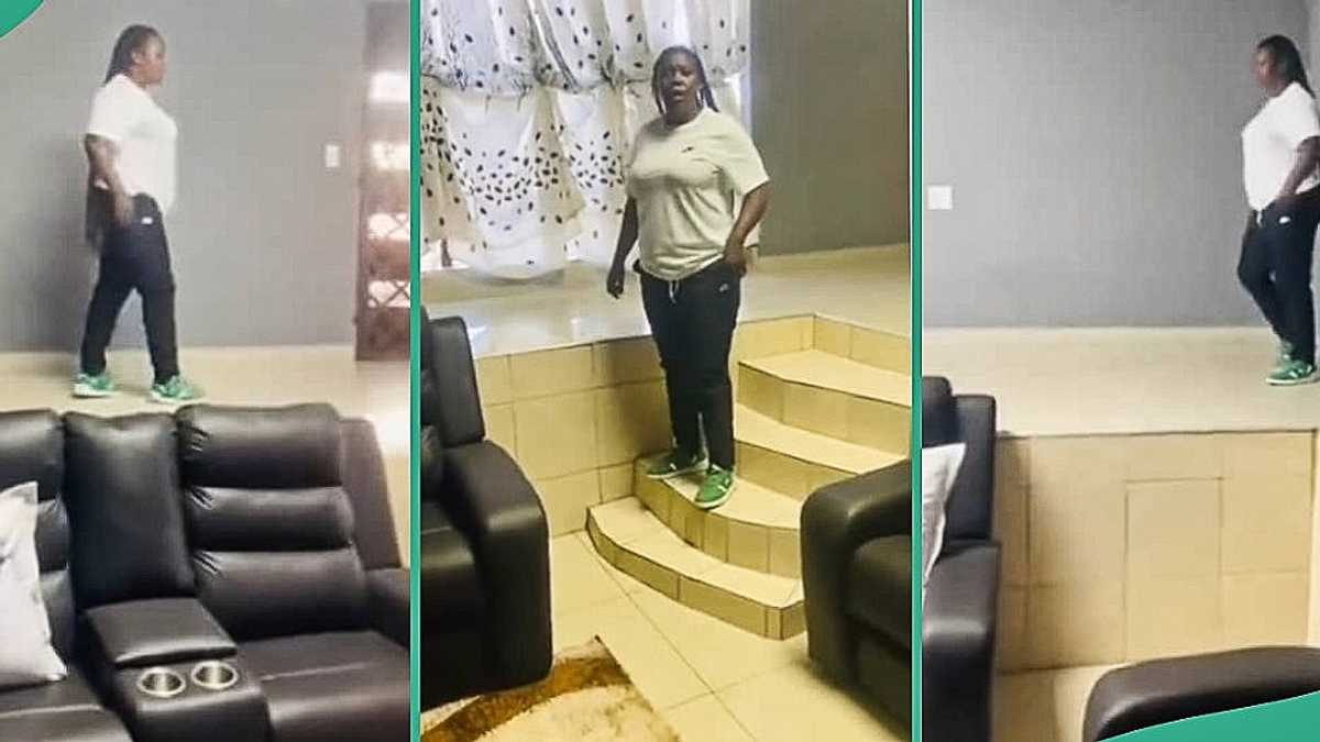 Video Shows Woman's Unusual Living Room Structure, People React to Trending Clip