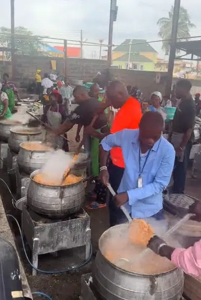 Video of massive food preparation at RCCG's Redemption Camp goes viral