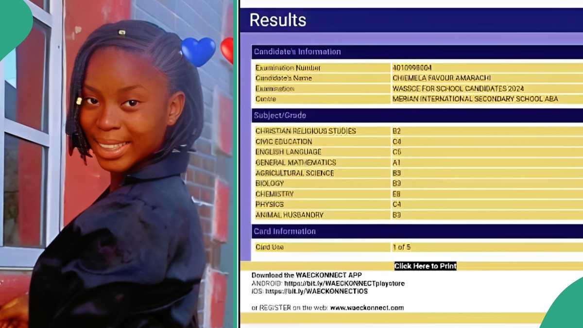 WAEC Result 2024: Candidate Records E8 in Chemistry, Passes Mathematics With A1