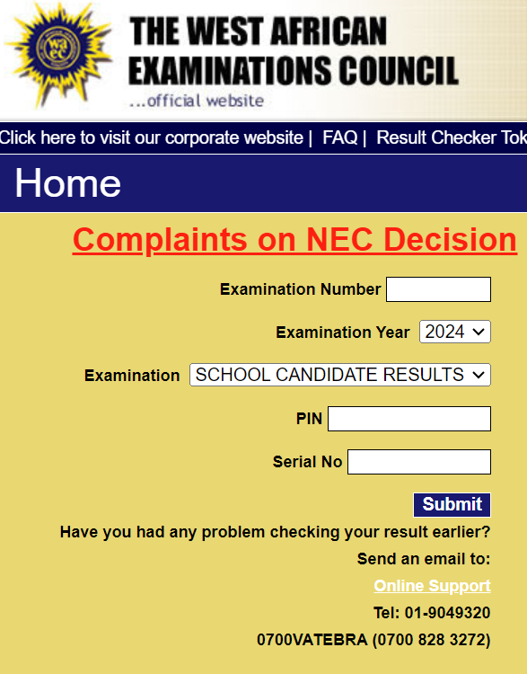 WAEC releases 2024 WASSCE results