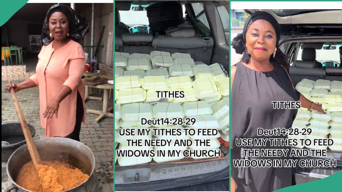 Woman Uses Her Tithe Money to Cook Food And Share to Hungry People Instead of Paying to Church