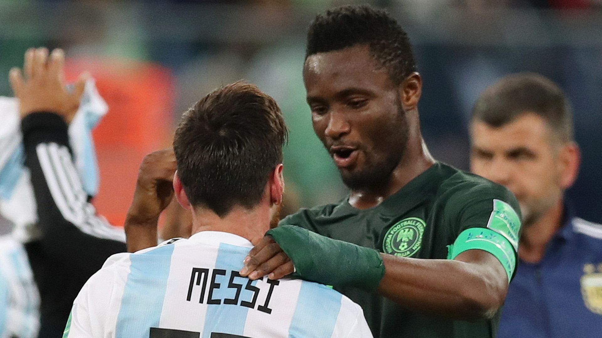 ‘You Stole The Golden Ball Award From Me’  –Mikel Tells Messi