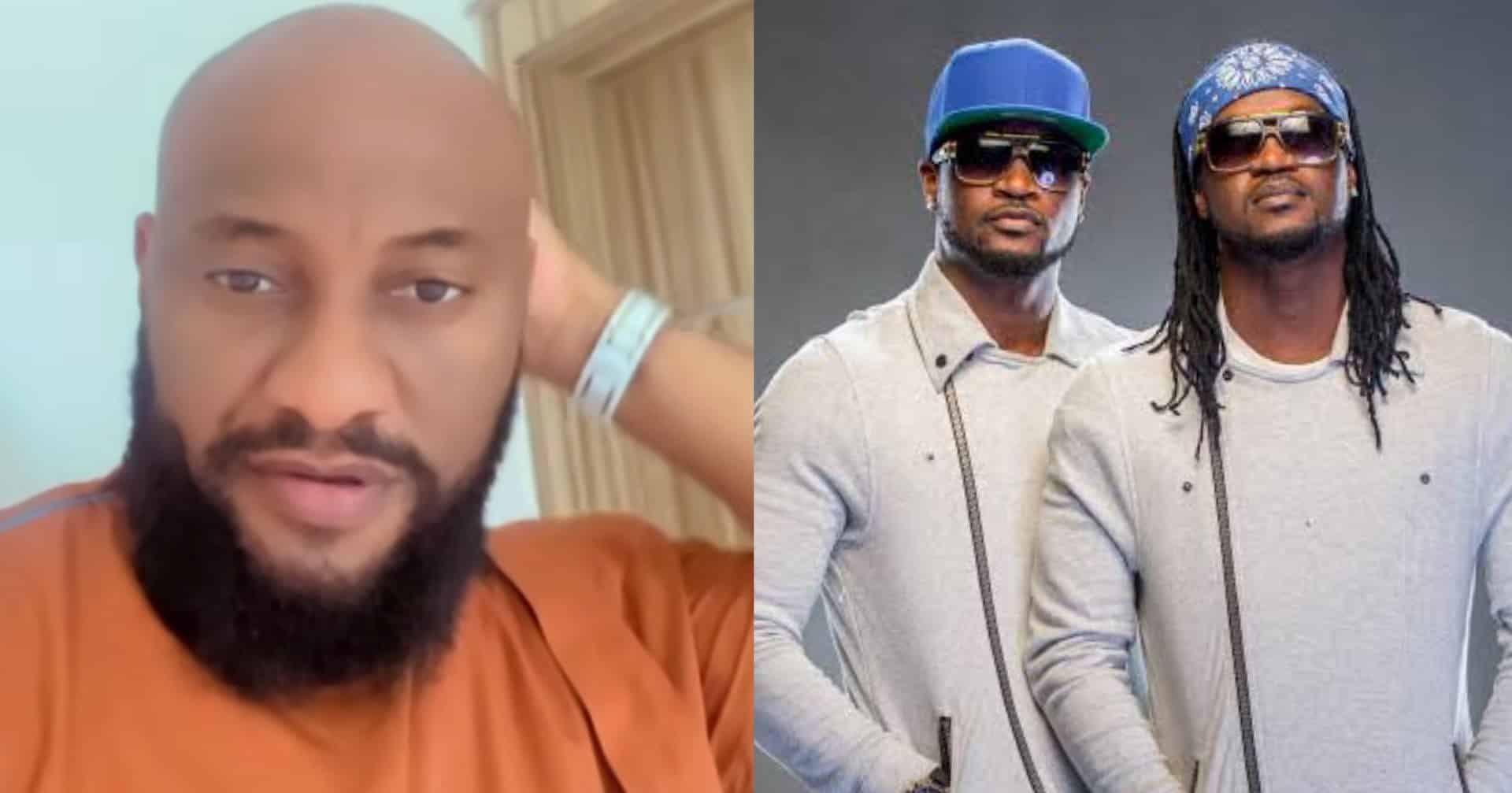 Yul Edochie weighs in on PSquare beef, advocates for split