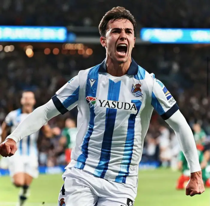 Zubimendi Turns Down Liverpool, To Sign New Contract At Sociedad