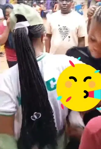 Corper storms mother's burial to pay last respect, video stirs emotions