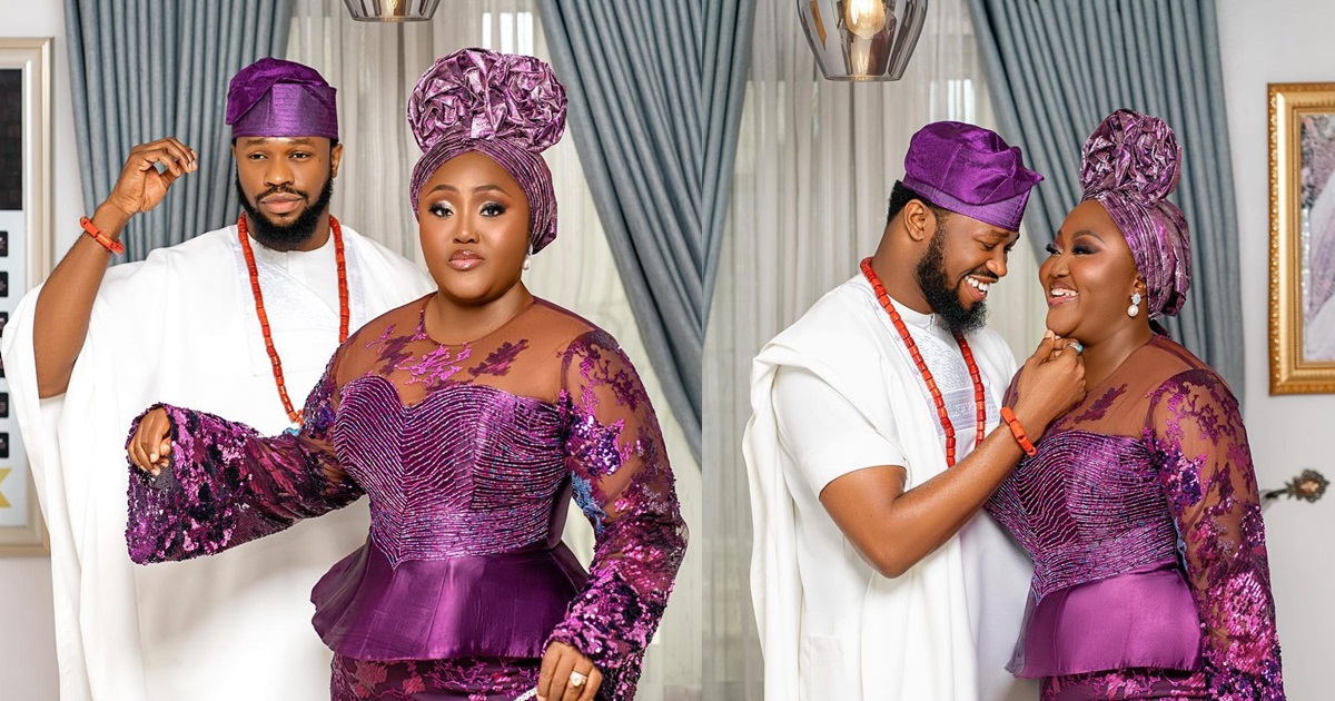 "3 years of being 1 with the most amazing woman alive" – Actors Stan Nze, and wife, Blessing Obasi celebrate their 3rd year wedding anniversary