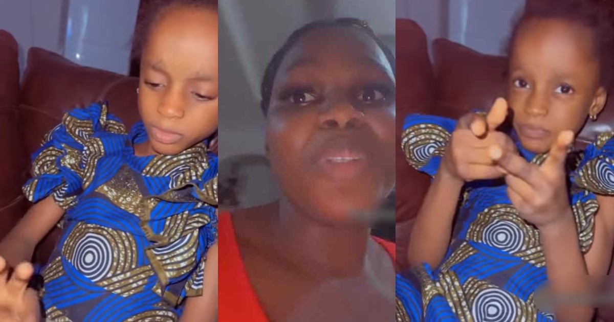 "You just close and open your eyes, you don enter 30" – Little girl pressures her 24-year-old sister to get married (VIDEO)