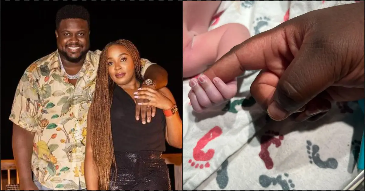 Davido’s elder brother, Adewale and his wife welcome second child