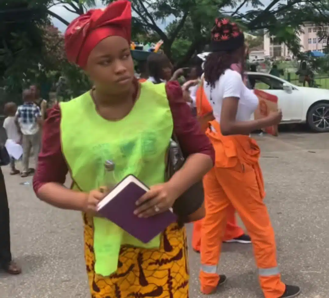 Nigerian student dresses as 'chosen member' on costume day, school scene goes viral