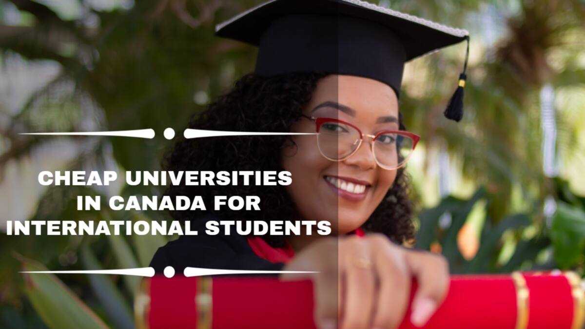 Top 15 cheap universities in Canada for international students in 2024