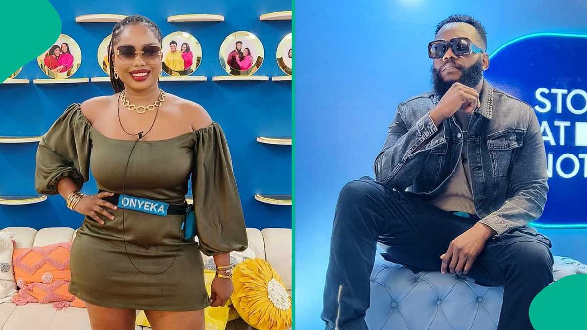 BBNaija's Onyeka Bites Ozee's Beard, He Reacts, Video Upsets Fans: "This Thing Is Embarrassing"