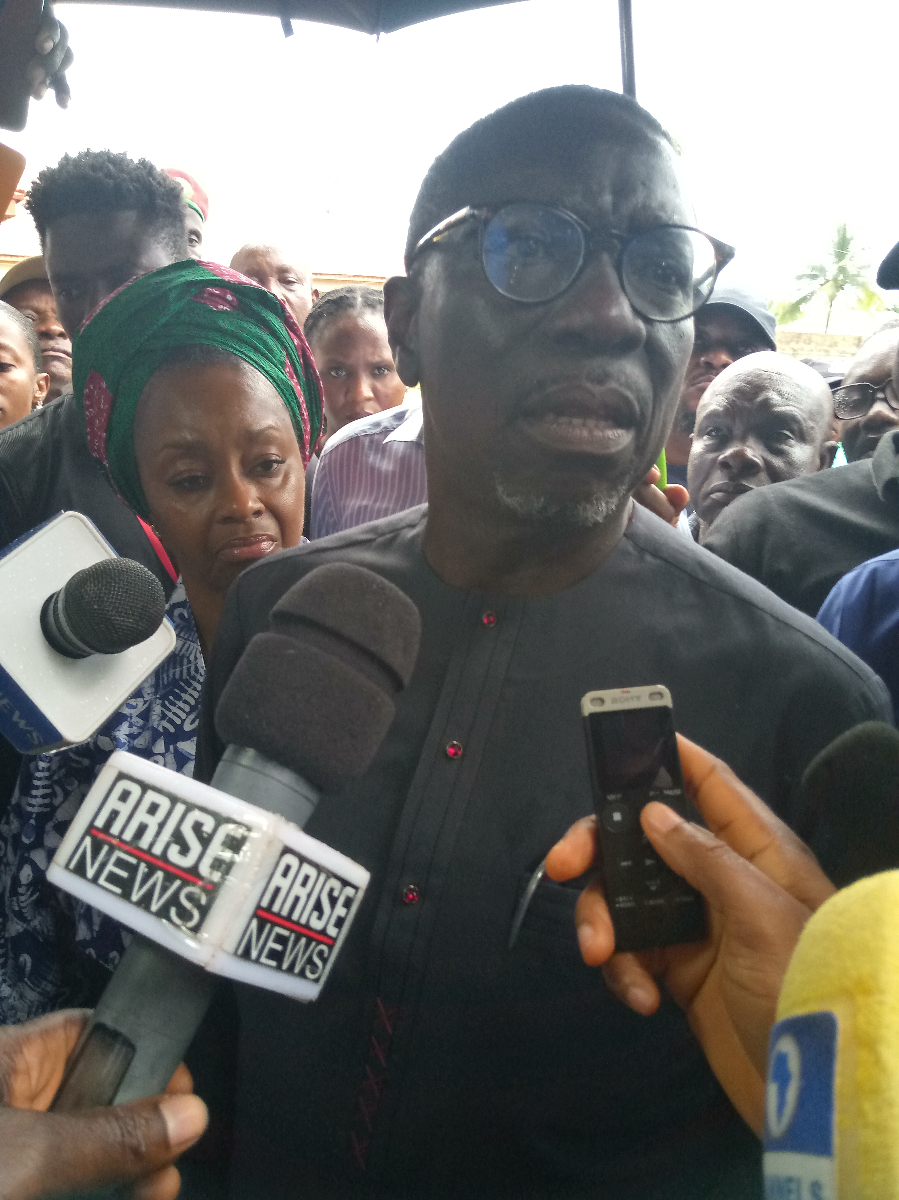 BREAKING: Edo Decides: PDP candidate, Ighodalo condemns late arrival of election materials at polling unit