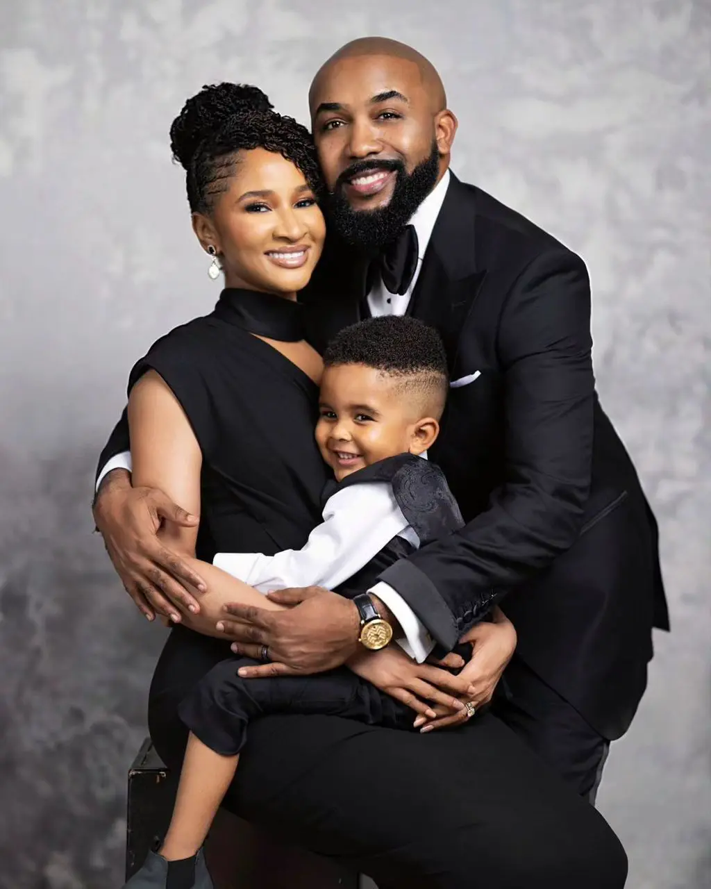 Banky W relocates to US with his family