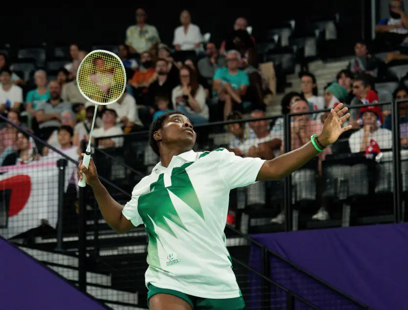 2024 Paralympics: Team Nigeria’s Bolaji Makes History In Para-Badminton After Semi-final Qualification