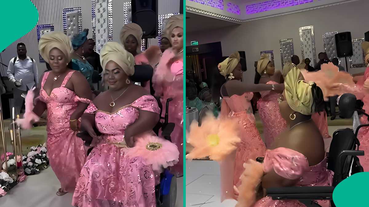 Bridesmaid In Wheelchair Dances Excitedly, Steals Show at Wedding, Video Wows Many: "Bride Is Kind"