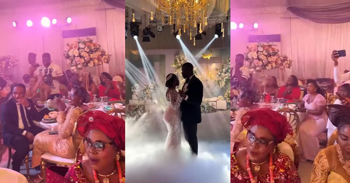 Bridesmaids save the day by singing acapella after the DJ's sound off during the couple's first dance (WATCH)