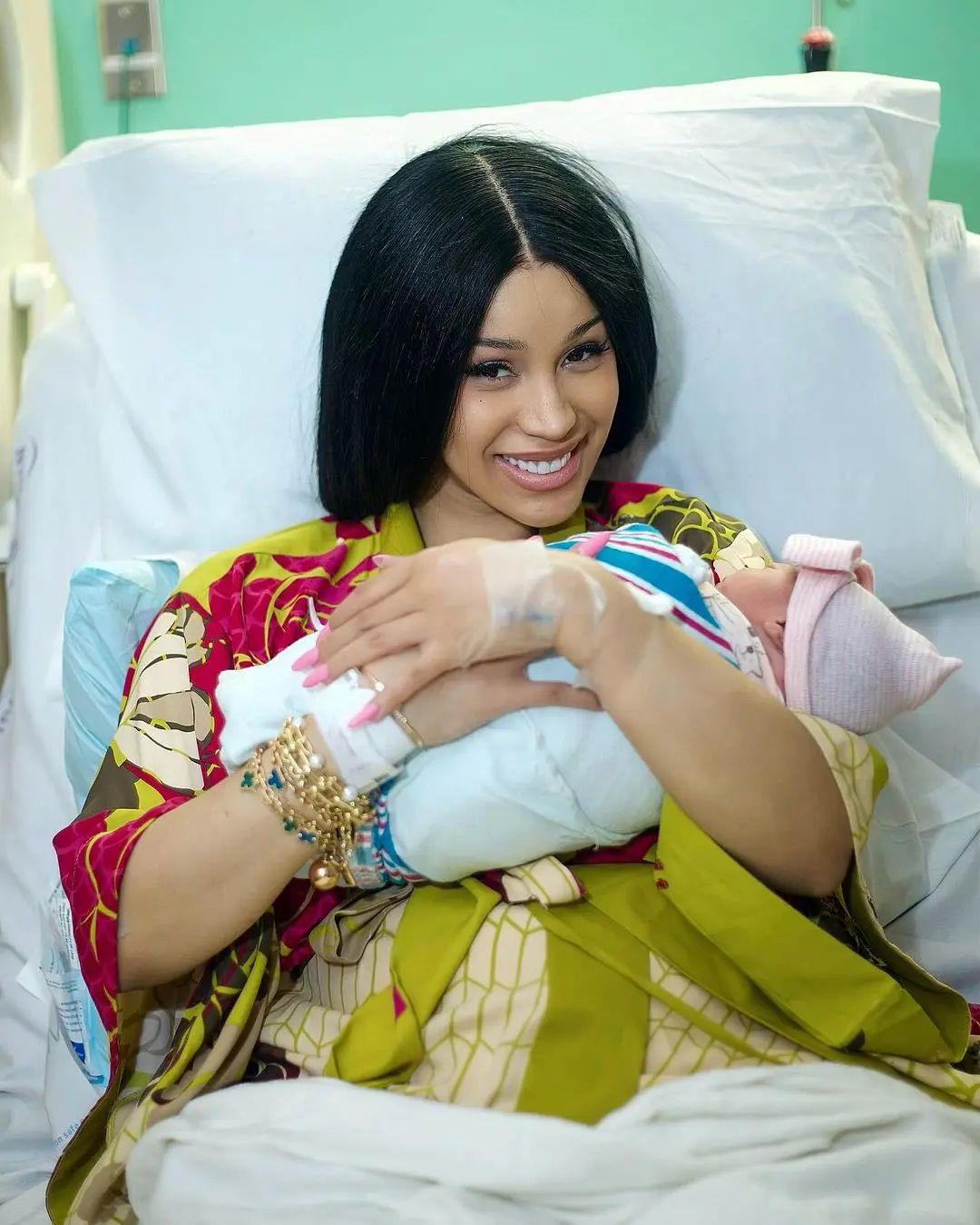 Cardi B gives birth to third child one month after filing for divorce